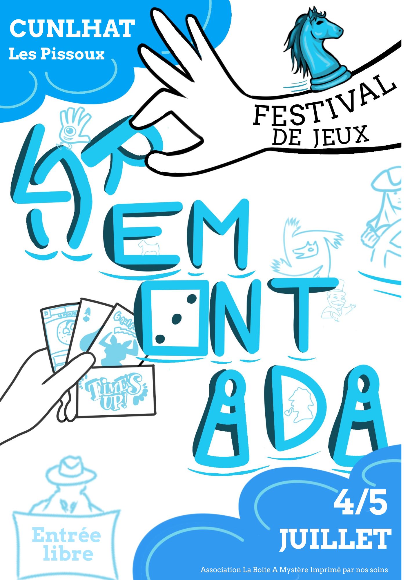 Le festival de jeux de Cunlhat se prépare...